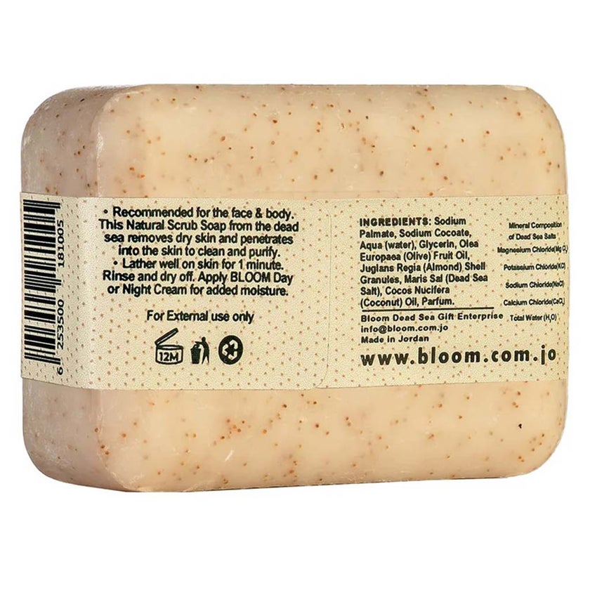 Bloom Dead Sea Life Organic Scrub Soap For Face & Body 90g