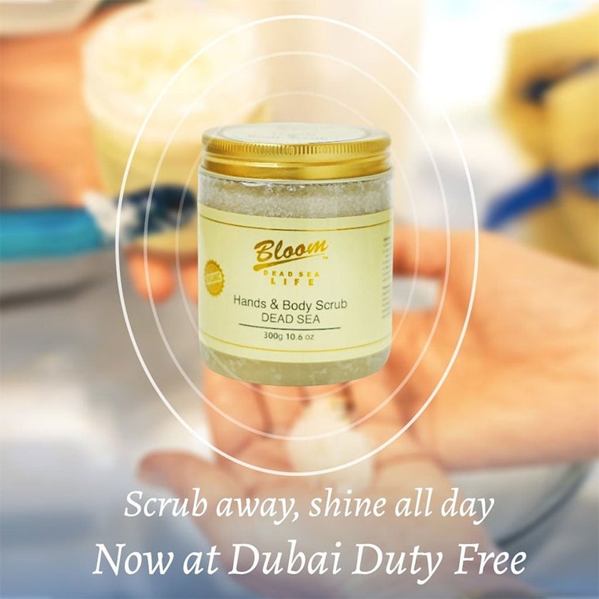 Bloom Dead Sea Life Mineral Rich Hands & Body Scrub 300g 