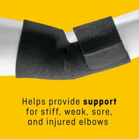 Futuro Adjustable Elbow Support For Left/Right Elbow, Moderate Support, Grey Color, One Size, Pack of 1’s