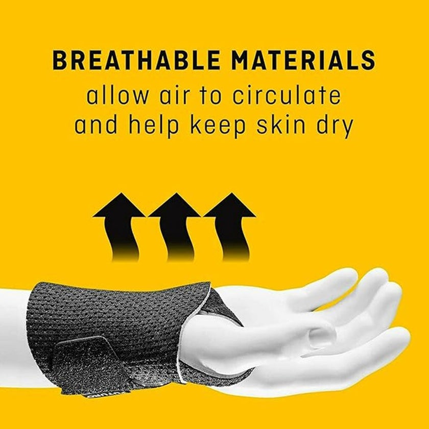 Futuro Sport Adjustable Wrist Support For Left/Right Wrist, Moderate Support, Black Color, One Size