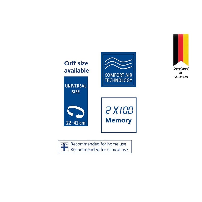 Hartmann Veroval Compact Upper Arm Blood Pressure Monitor BPU22