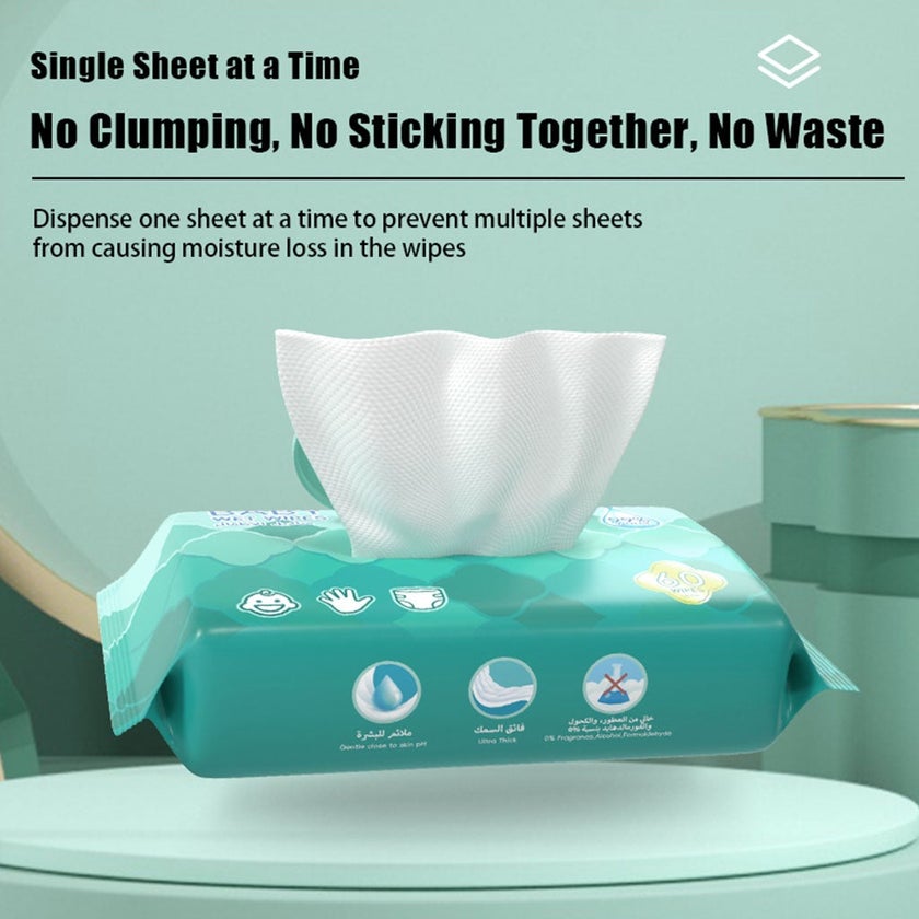 Makuku Baby Wet Wipes, Pack of 60’s