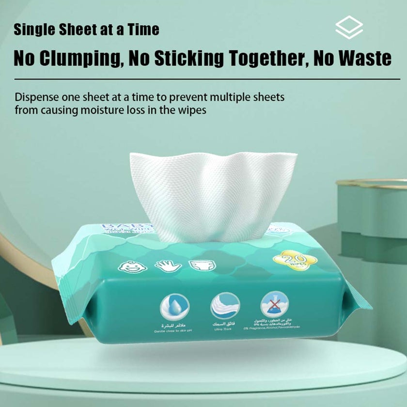 Makuku Baby Wet Wipes, Pack of 20’s