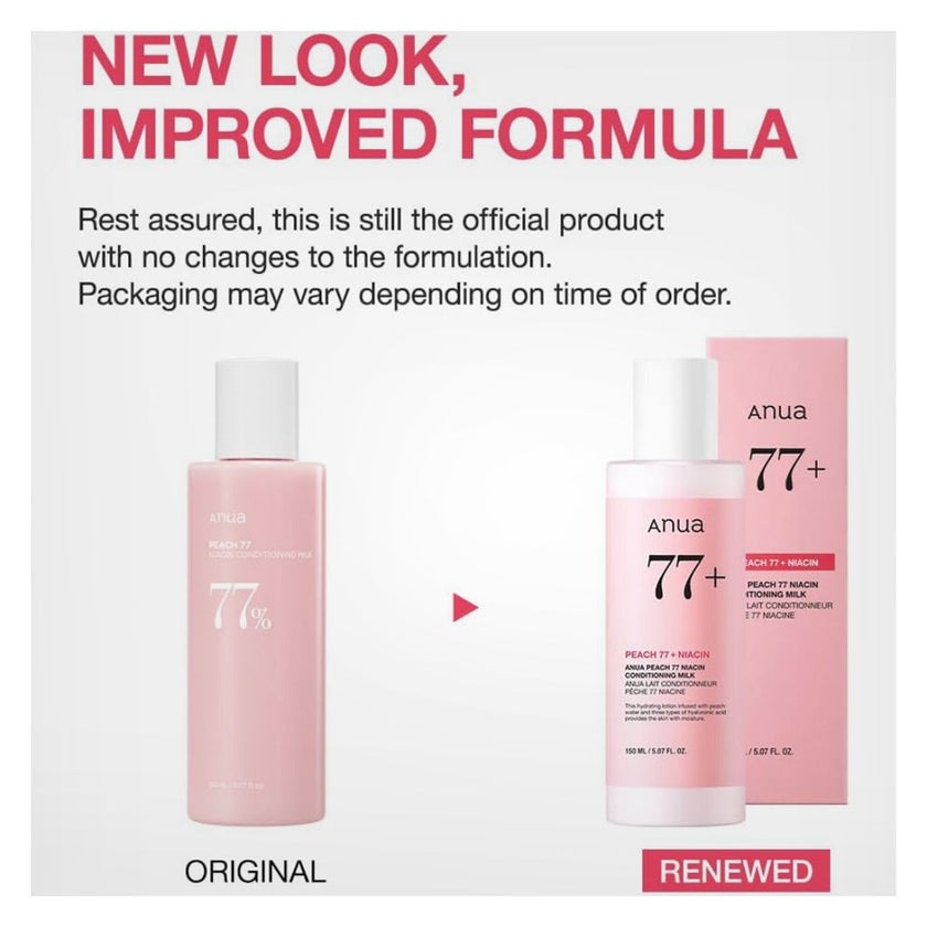 Anua Peach 77 + Niacin Conditioning Milk 150ml