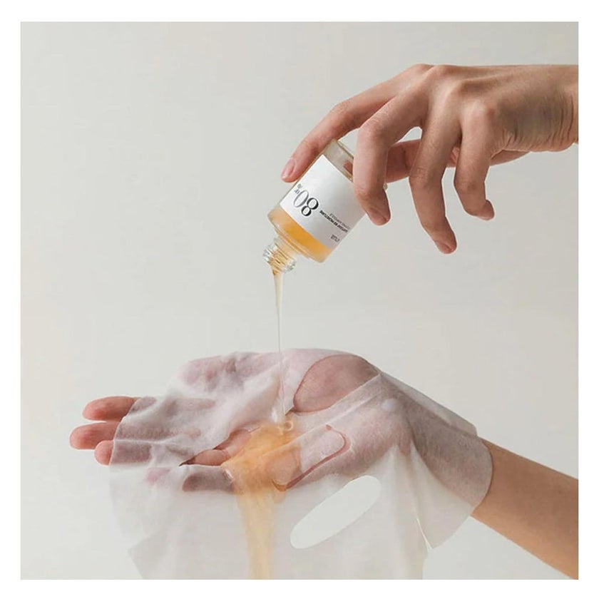 Anua Heartleaf 80 + Panthenol Soothing Ampoule Sheet Mask, Pack of 10’s