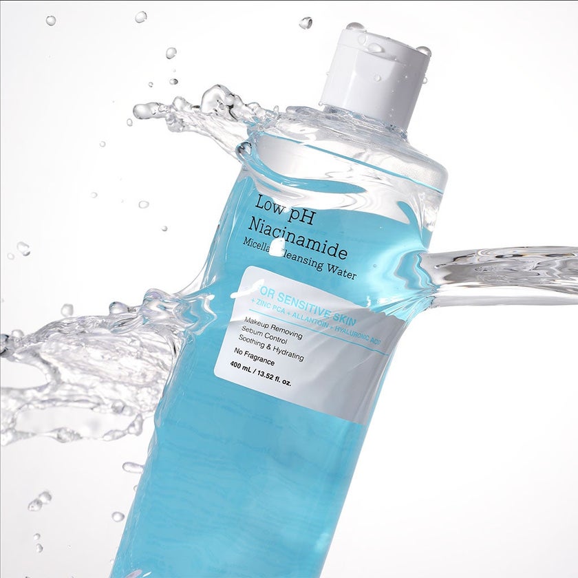 Cosrx Low pH Niacinamide Make up Removal & Micellar Cleansing Water For Sensitive Skin 400ml 