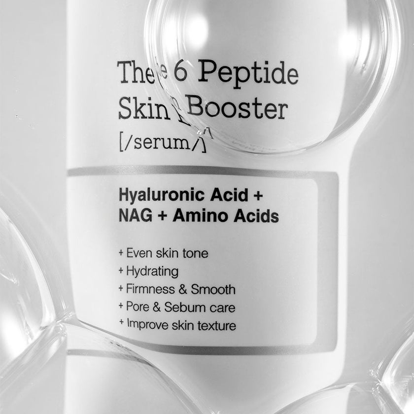 Cosrx The 6 Peptide Skin Booster Face Serum With Hyaluronic Acid + NAG + Amino Acids 150ml
