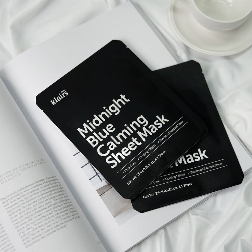 Dear Klairs Midnight Blue Calming Face Sheet Mask 25ml