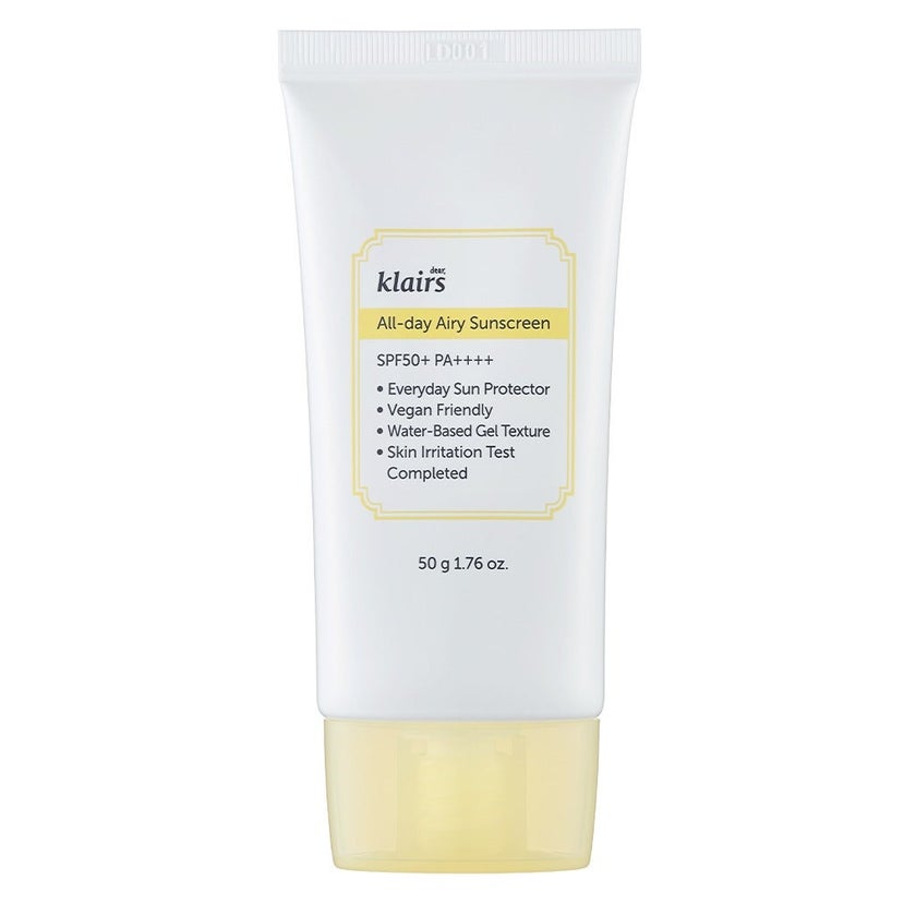 Dear Klairs All Day Airy SPF50+ & PA++++ Sunscreen For All Skin Types 50ml