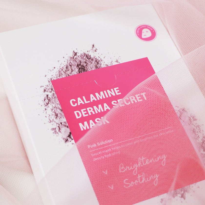 K-Secret Calamine Derma Secret Face Sheet Mask For Acne Prone skin, Pack of 1’s