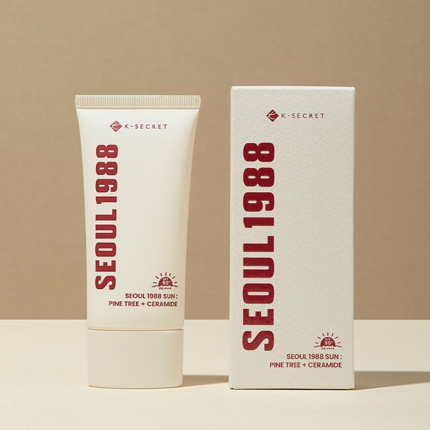 K-Secret Seoul 1988 Pine Tree + Ceramide SPF50+ Sunscreen 50ml
