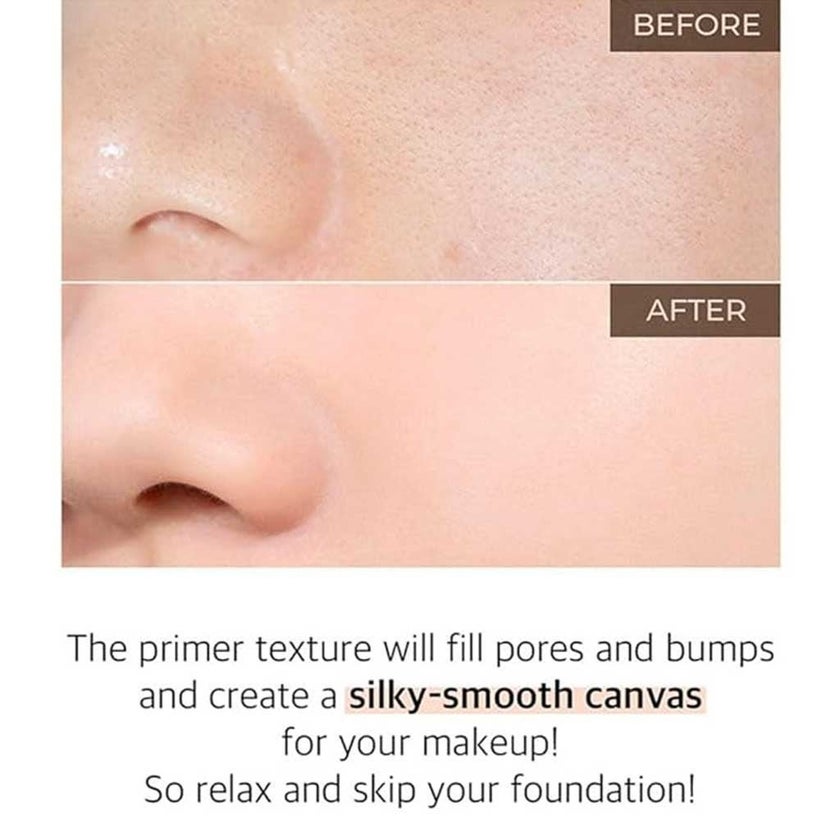 Numbuzin No 3 Porcelain Base Skip Tone Up SPF50+ PA+++ Tinted Sunscreen - Beige Color 50ml