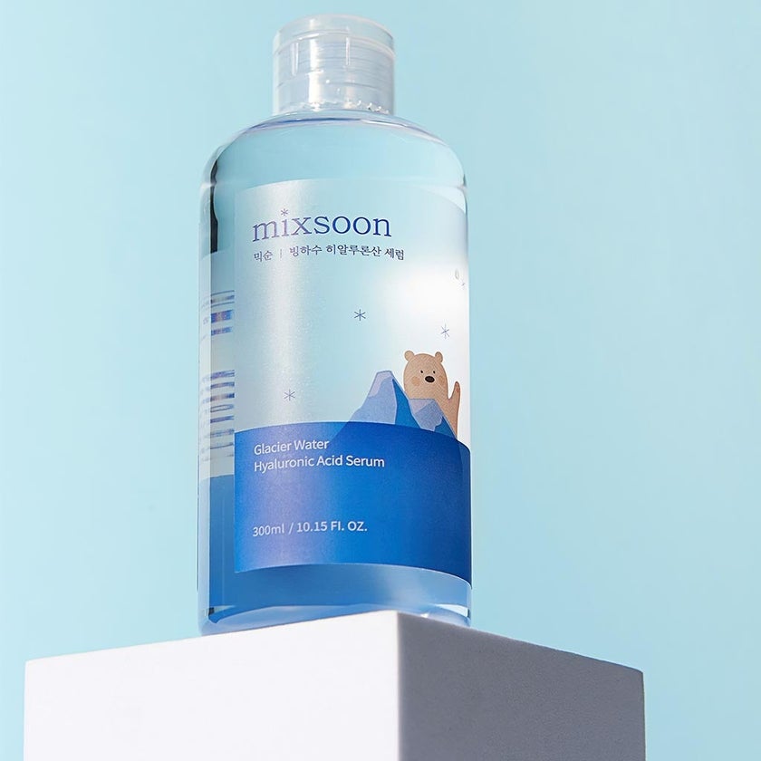 Mixsoon Glacier Water Hyaluronic Acid Facial Serum For Dry & Dehydrated Skin 300ml