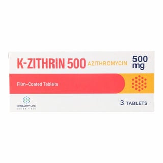 كي - زيثرين 500 مجم - 3 أقراص