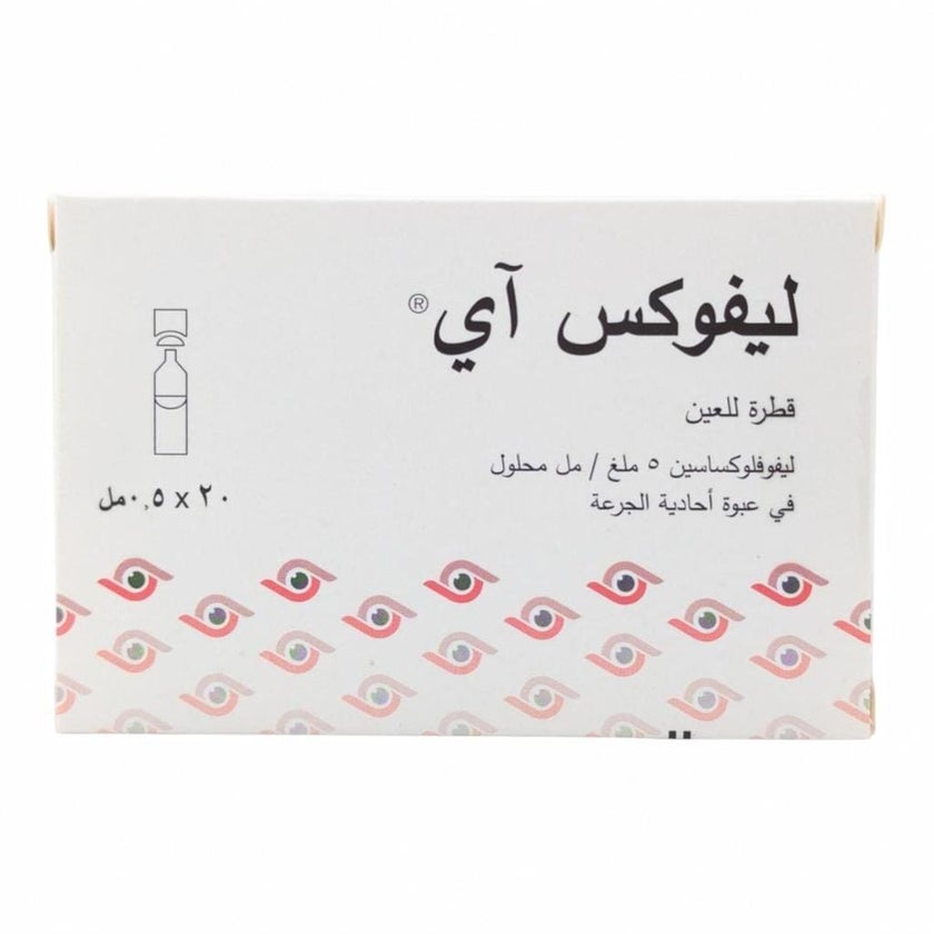 Levoxeye Eye Drops 0.5ml - 20 Single Dose Vials