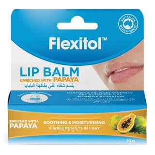 Flexitol Lip Balm For Very Dry Lips - Papaya 10g