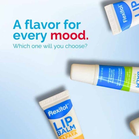 Flexitol Papaya Lip Balm For Very Dry Lips 10g