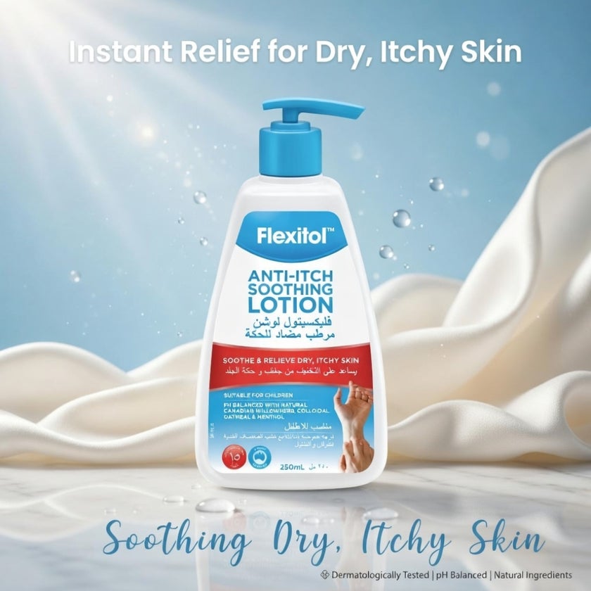 Flexitol Anti-Itch Soothing Body Lotion 250ml