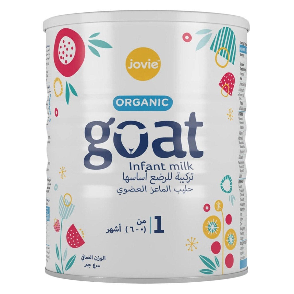 جوفي حليب الماعز العضوي المرحلة 1 للأطفال من 0 إلى 6 أشهر 400 جرام ...