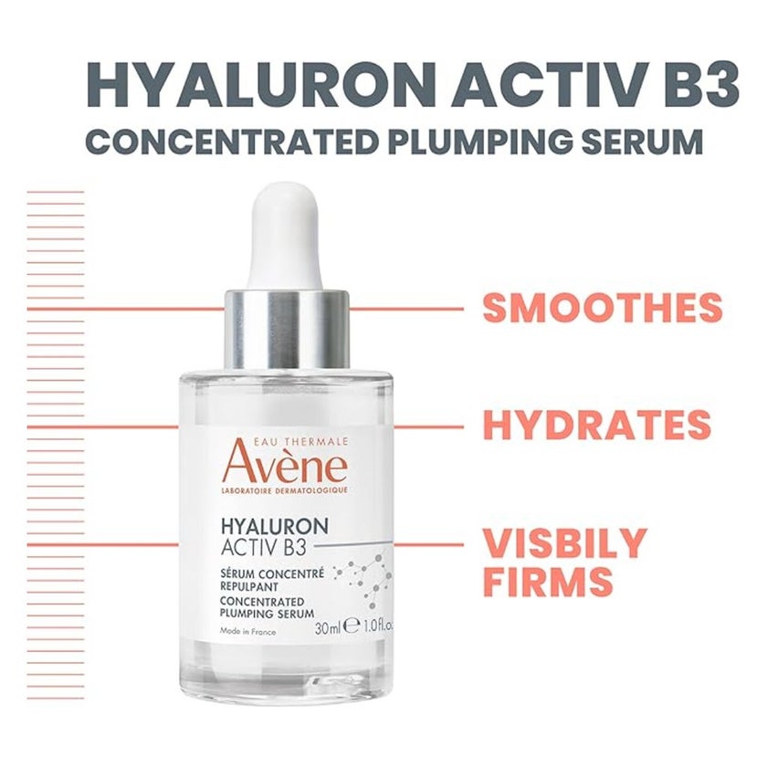 Avene Hyaluron Active B3 Concentrated Plumping Serum 30ml