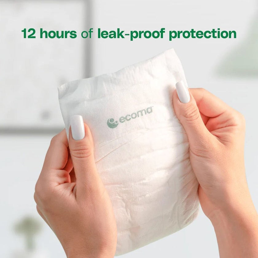 Ecoma Signature Care Baby Diapers, Small Size, 4-8 Kg, Pack of 22's