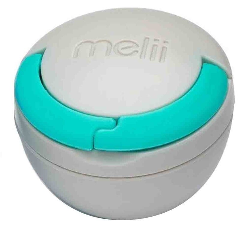 Melii Baby Pacifier Pod, Color - Grey/ Blue