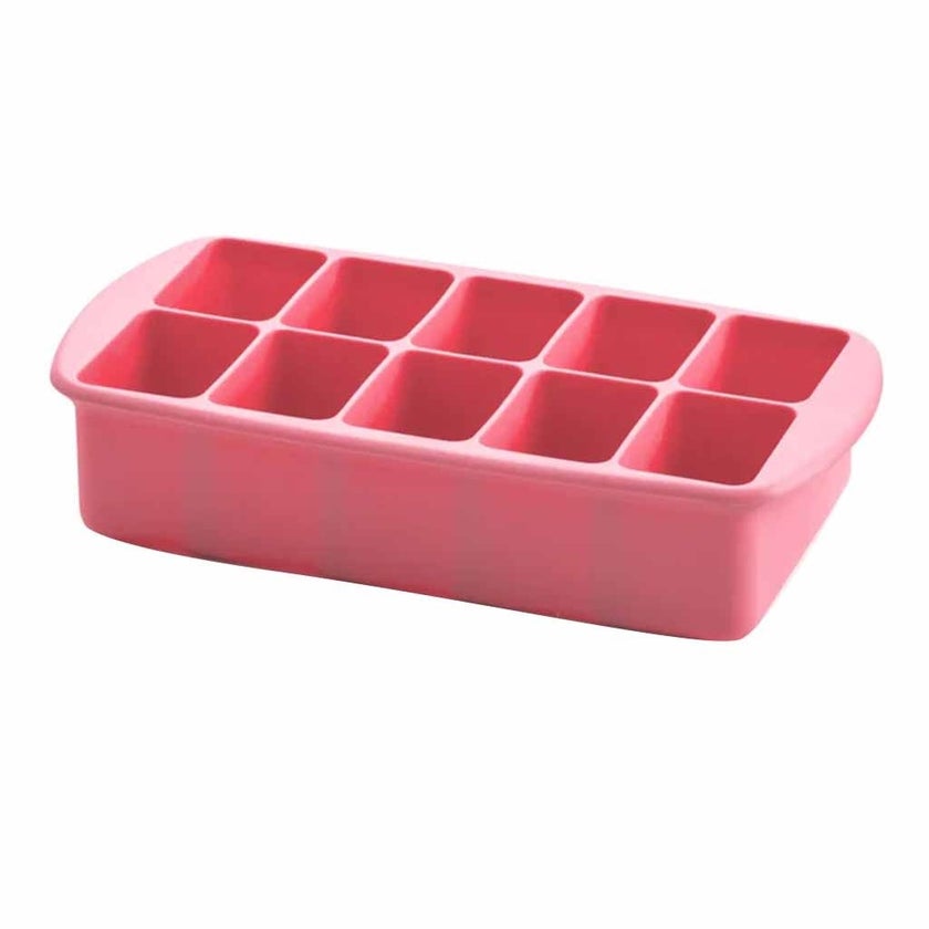 Melii Silicone Baby Food Freezer Tray - Pink Color, 60ml