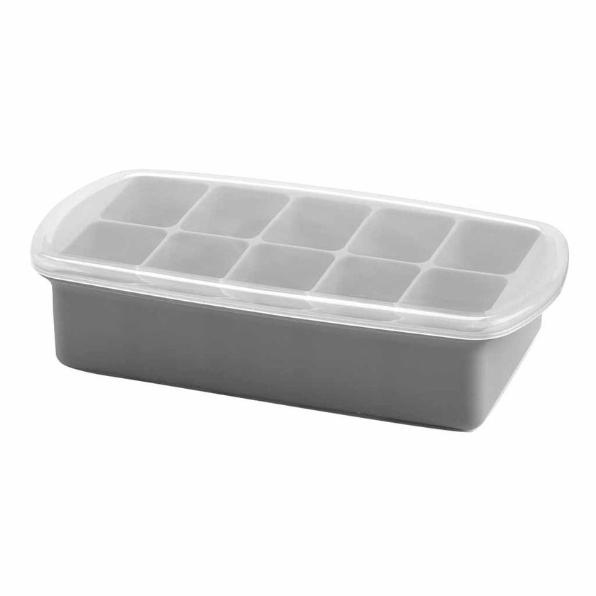 Melii Silicone Baby Food Freezer Tray - Grey Color, 60ml