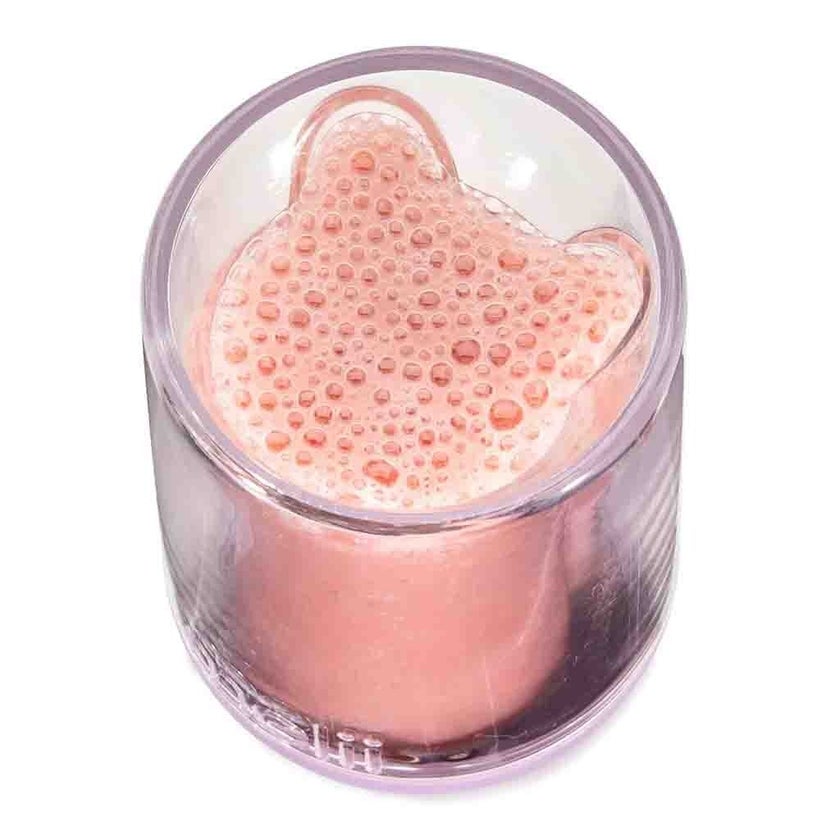 Melii Double Walled Baby Sippy Cup - Pink Bear For 12+ Months, 145ml