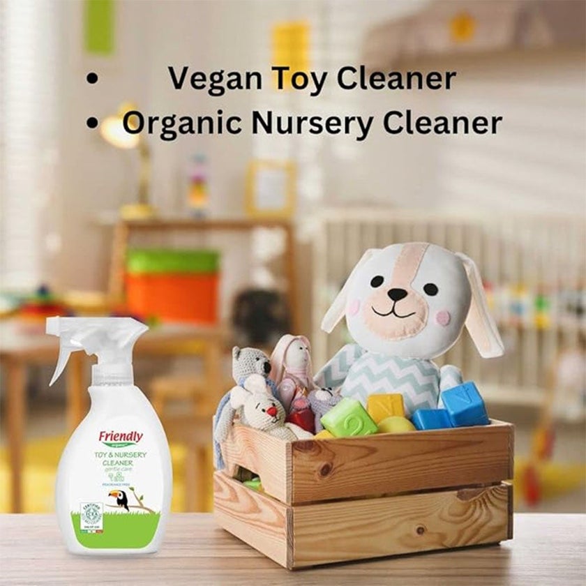 Friendly Organic Baby Toy & Nursery Fragrance Free Cleaner 100ml 
