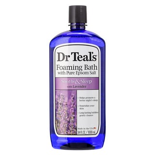Dr Teal’s Soothe & Sleep Foaming Bath Body Wash With Pure Epsom Salt & Lavender 1000ml 