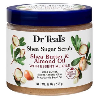 Dr Teal’s Shea Sugar Body Scrub With Shea Butter, Almond Oil & Essential Oils 538g
