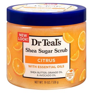 Dr Teal’s Shea Sugar Citrus Body Scrub With Shea Butter & Essential Oils 538g