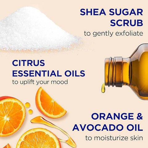 Dr Teal’s Shea Sugar Citrus Body Scrub With Shea Butter & Essential Oils 538g