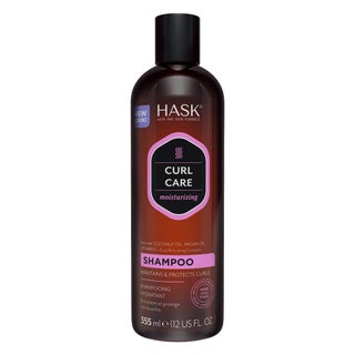 Hask Curl Care Moisturizing Shampoo With Coconut Oil, Argan Oil & Vitamin E For Curly Hair 355ml