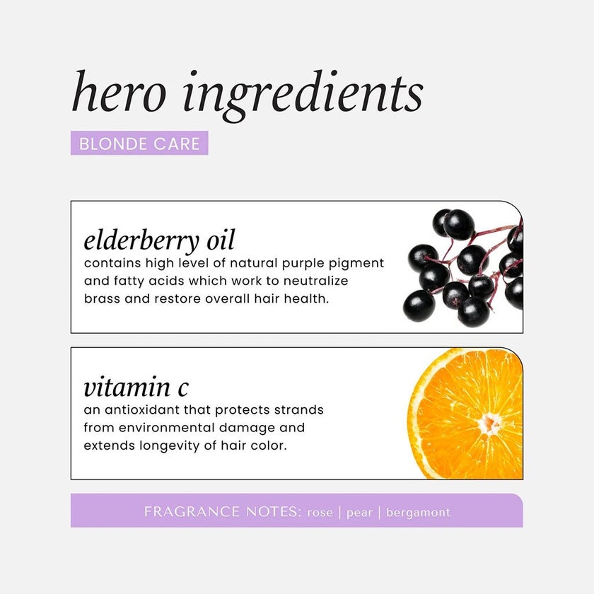 Hask Blonde Care Purple Toning Hair Shampoo For All Shades of Blonde 355ml