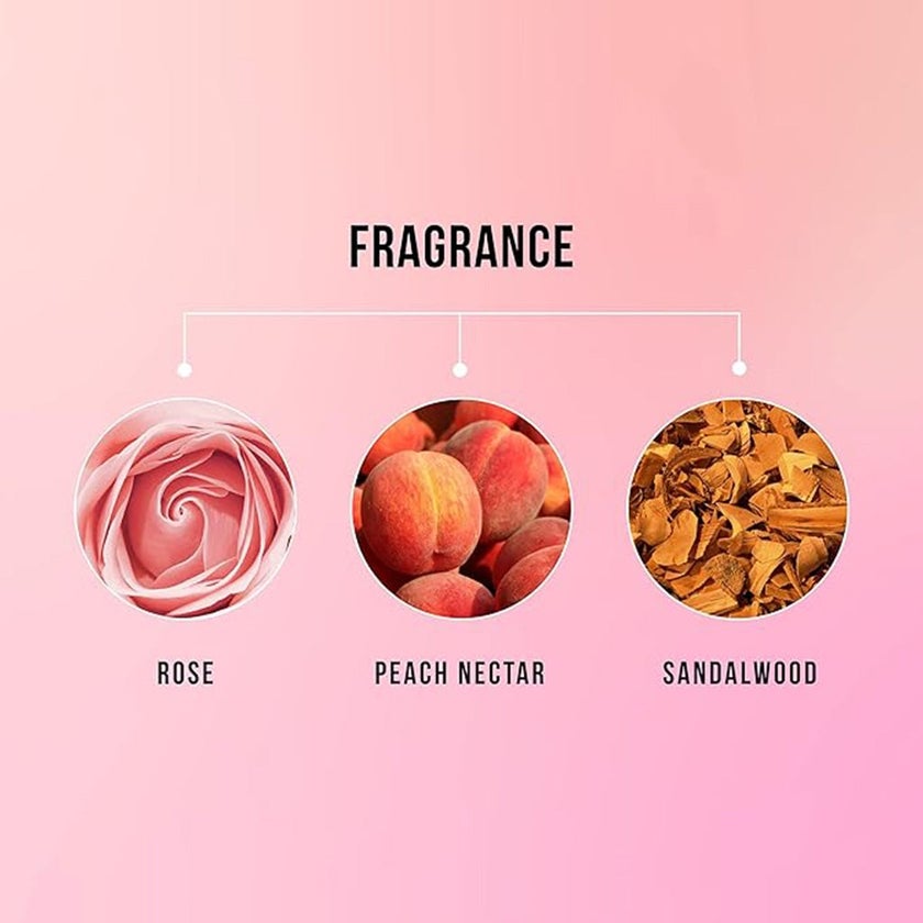 Hask Color Care Hair Shampoo With Rose Oil & Peach 355ml