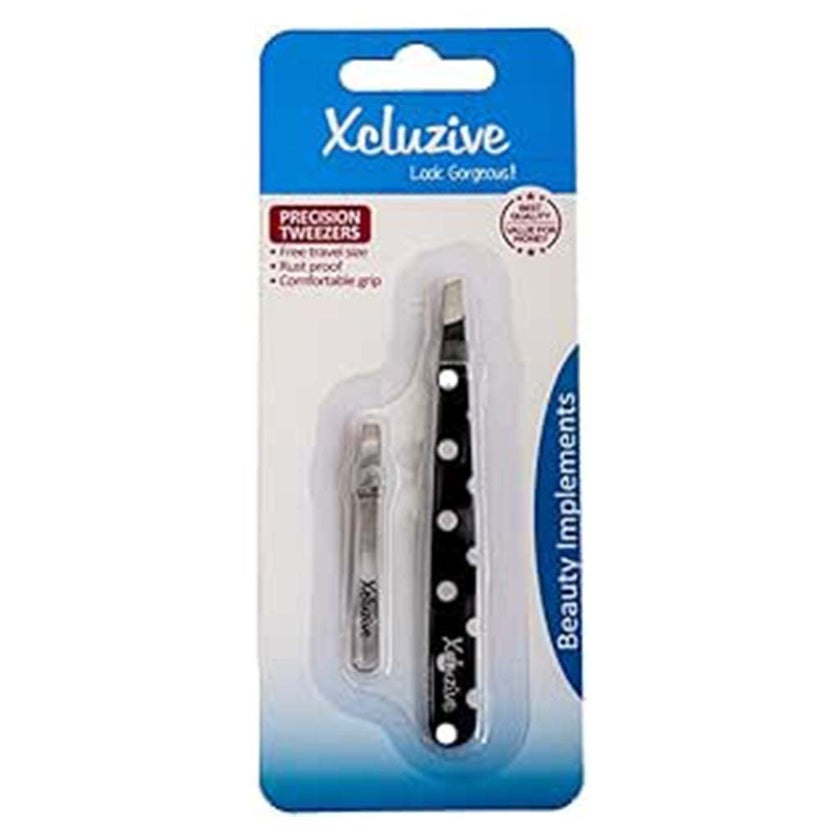 Xcluzive Precision Tweezers With PVC Sleeve - Assorted Colors