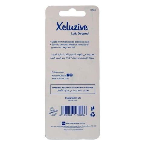Xcluzive Precision Tweezers With PVC Sleeve - Assorted Colors