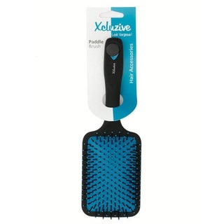 Xcluzive Paddle Hair Brush - Black/Blue