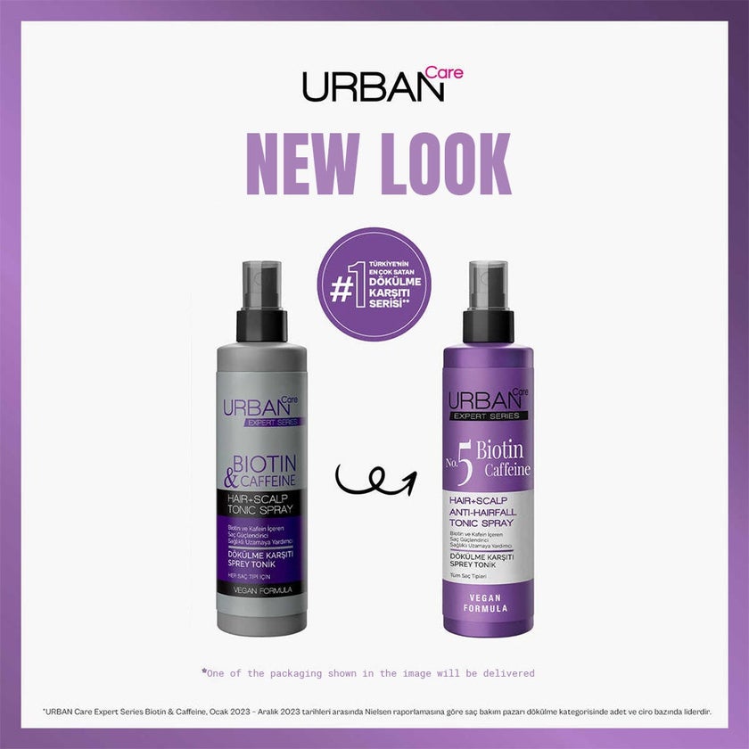 Urban Care Expert Series No 5 Biotin & Caffeine Anti Hair Fall Tonic Spray 200ml