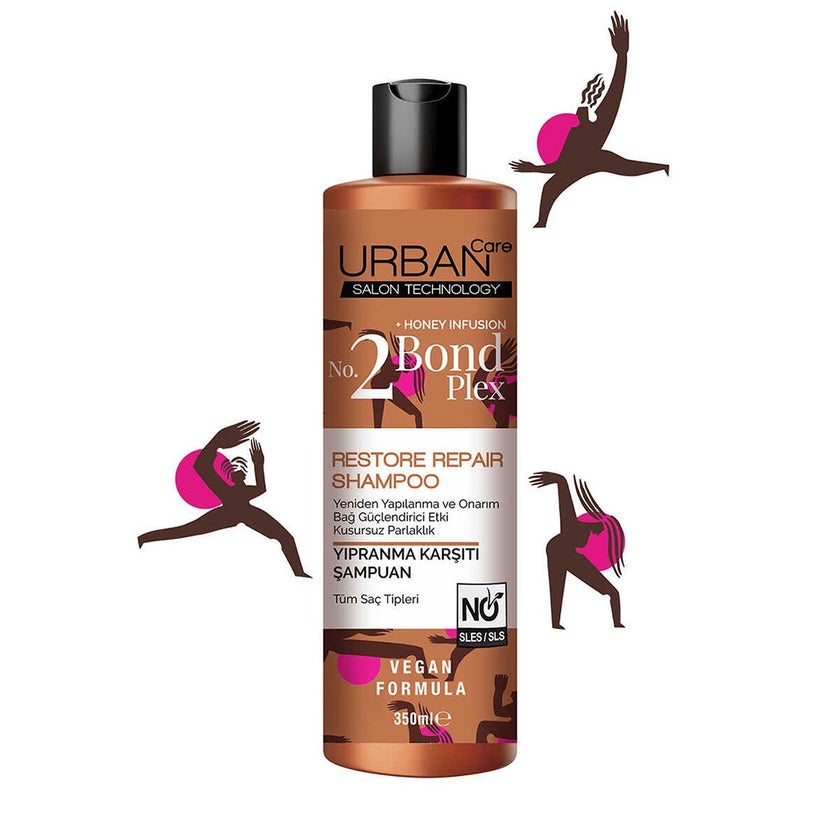 Urban Care Honey Infusion No 2 Bond Plex Restore Repair Hair Shampoo 350ml