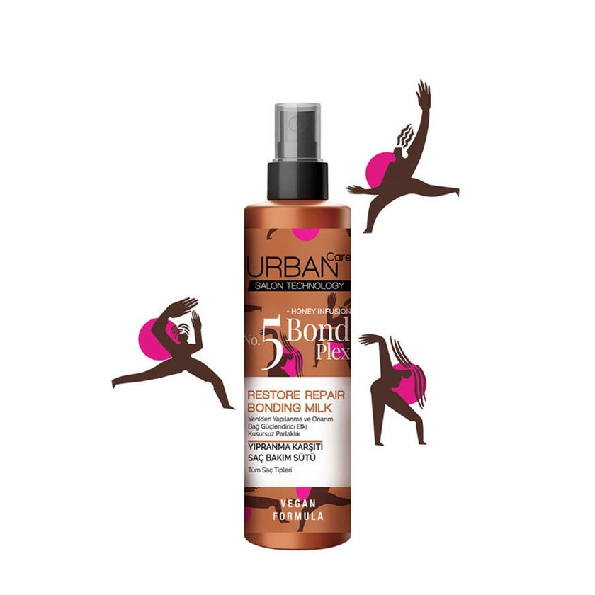 Urban Care Honey Infusion No 5 Bond Plex Restore Repair Bonding Milk Hair Spray 200ml