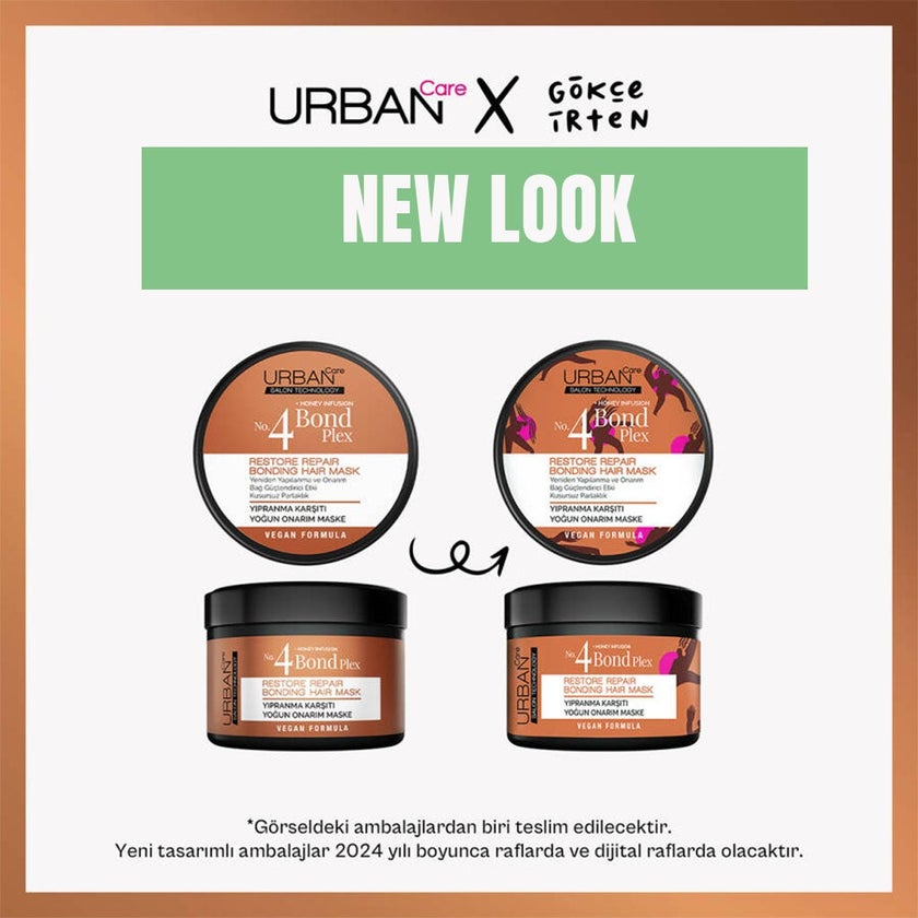 Urban Care Honey Infusion No 4 Bond Plex Restore Repair Bonding Hair Mask 230ml 