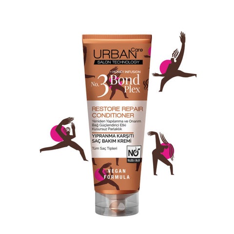 Urban Care Honey Infusion No 3 Bond Plex Restore Repair Hair Conditioner 250ml
