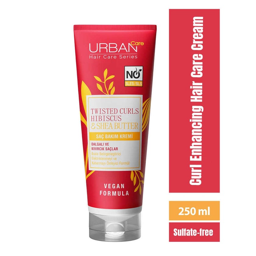 Urban Care Twisted Curls Hibiscus & Shea Butter Hair Care Conditioner 250ml 