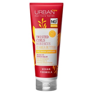 Urban Care Twisted Curls Hibiscus & Shea Butter Hair Care Shampoo For Curly Hair 250ml 