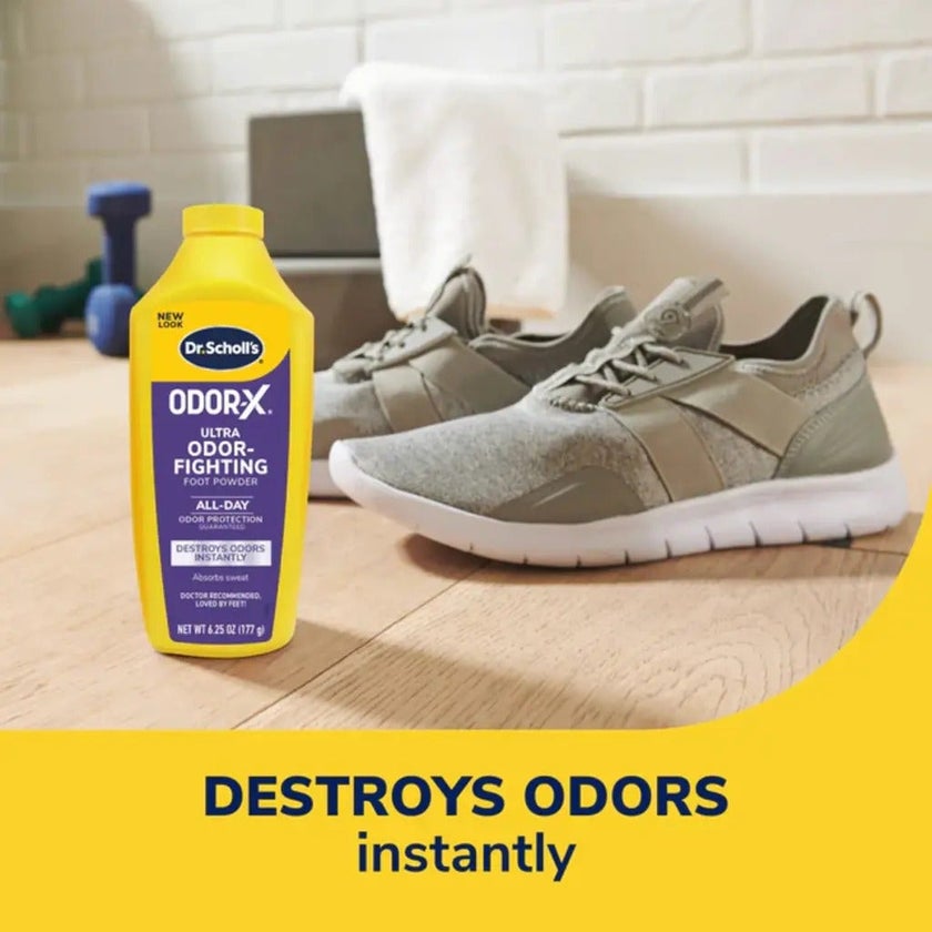 Dr. Scholl's Odor-x Ultra Odor-Fighting Foot Powder 177g