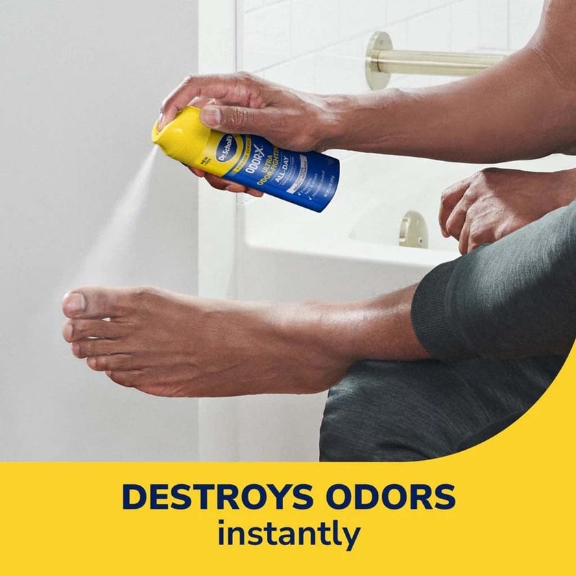 Dr. Scholl's Odor-x Ultra Odor-Fighting Foot Powder Spray 133g