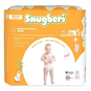 Snugberi Baby Diaper Pants, Size 5, X- Large, 11-18Kg, Pack of 22's